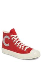 Men's Converse Chuck Taylor All Star Wordmark High Top Sneaker .5 M - Red