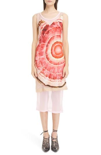 Women's Givenchy Agate Print Mesh Dress
