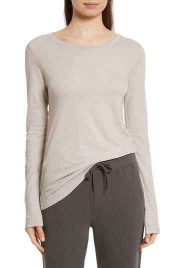 Women's Vince Slub Cotton Tee - Grey
