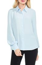 Women's Vince Camuto Corset Back Blouse - Blue