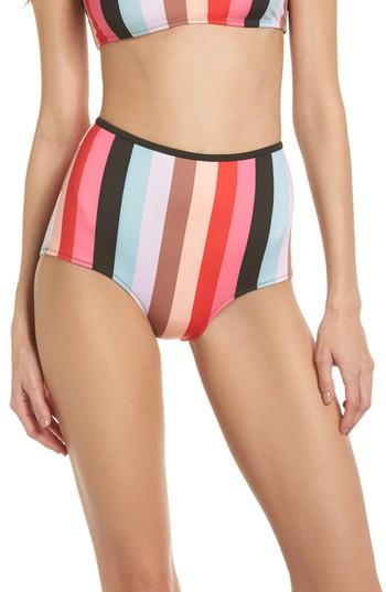 Women's Solid & Striped The Brigitte Bikini Bottoms - Red