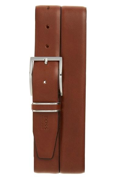 Men's Boss 'froppin' Leather Belt