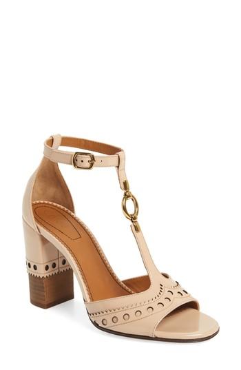 Women's Chloe Perry T-strap Sandal .5us / 35.5eu - Beige