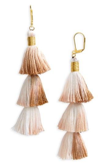 Women's Shashi Tassel Drop Earrings