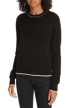 Women's Halogen Open Front Pocket Cardigan, Size - Purple