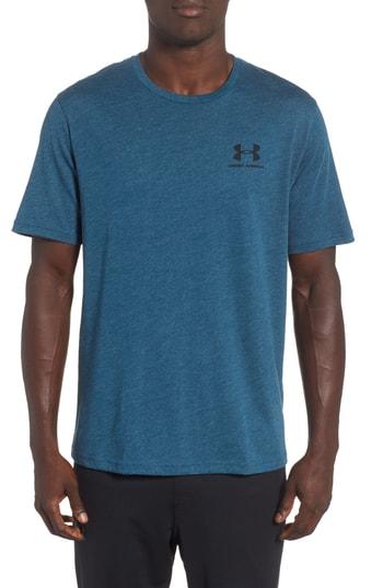Men's Under Armour Sportstyle Loose Fit T-shirt - Blue/green