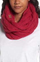 Women's Cc Cable Knit Infinity Scarf, Size - Pink