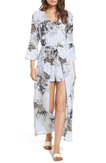 Women's Speechless Maxi Romper - Black