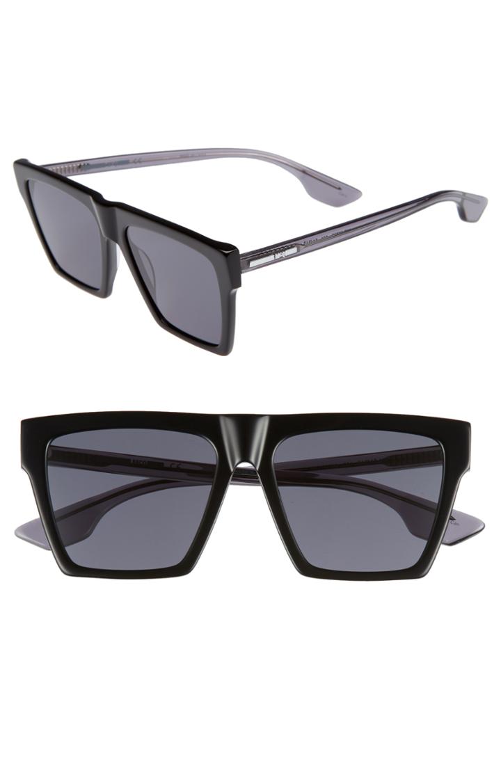 Women's Alexander Mcqueen 54mm Flat Top Sunglasses -