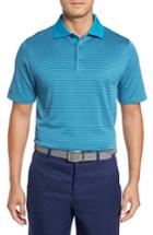 Men's Bobby Jones Xh20 Staten Jacquard Polo, Size - Blue