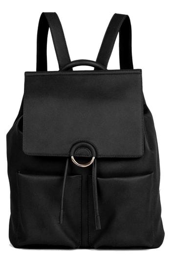 Urban Originals The Thrill Vegan Leather Backpack - Black