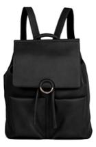 Urban Originals The Thrill Vegan Leather Backpack - Black