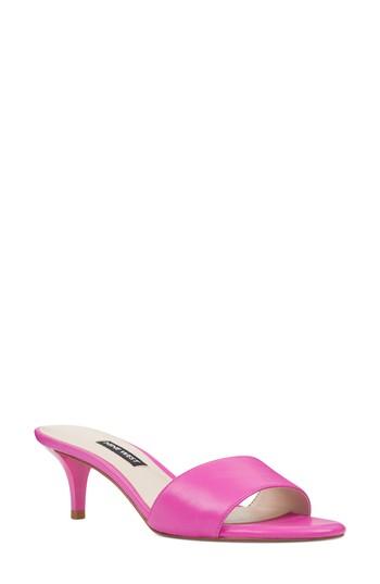 Women's Nine West Lynton Sandal .5 M - Pink