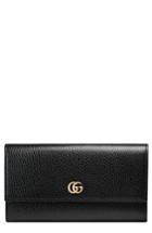Women's Gucci Marmont Leather Continental Wallet -