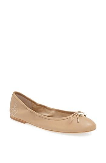 Women's Sam Edelman 'felicia' Flat .5 M - Beige