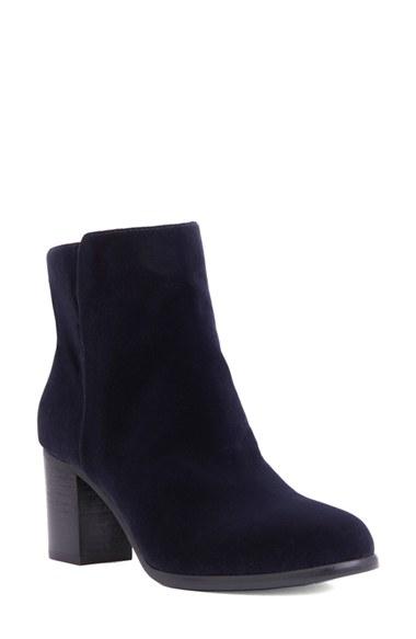 Women's Shoes Of Prey Block Heel Bootie B - Blue