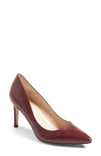 Women's L.k. Bennett Florete Pump -7.5us / 37.5eu - Red