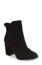 Women's Arturo Chiang 'rakel' Gathered Heel Zip Bootie .5 M - Black