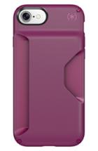 Speck Presidio Wallet Iphone 6/6s/7 Case - Purple