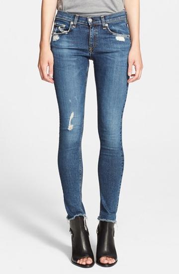 Women's Rag & Bone/jean 'the Skinny' Stretch Jeans (la Paz)