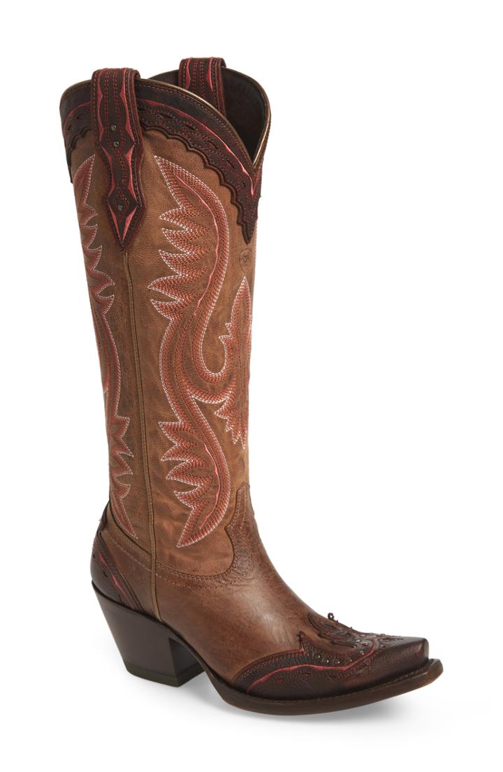 Women's Ariat Adelina Western Boot .5 M - Brown