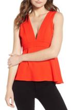 Women's Trouve Seamed Tank, Size - Red