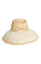 Women's San Diego Hat Raffia & Cotton Hat -