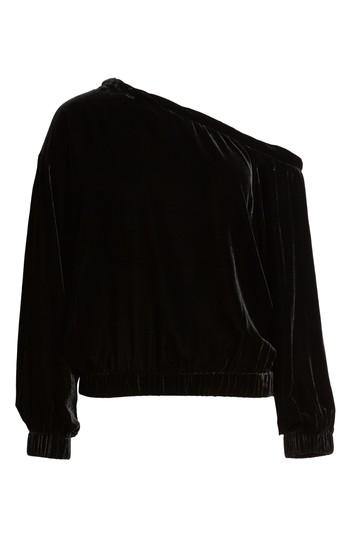 Women's Kendall + Kylie Off The Shoulder Velvet Top