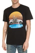 Men's Kid Dangerous Zoo Crew Graphic T-shirt - Black