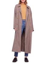 Women's Free People Melody Trench Coat - Brown