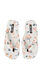 Women's Jane And The Shoe Jaime H Flip Flop, Size 7 M - White