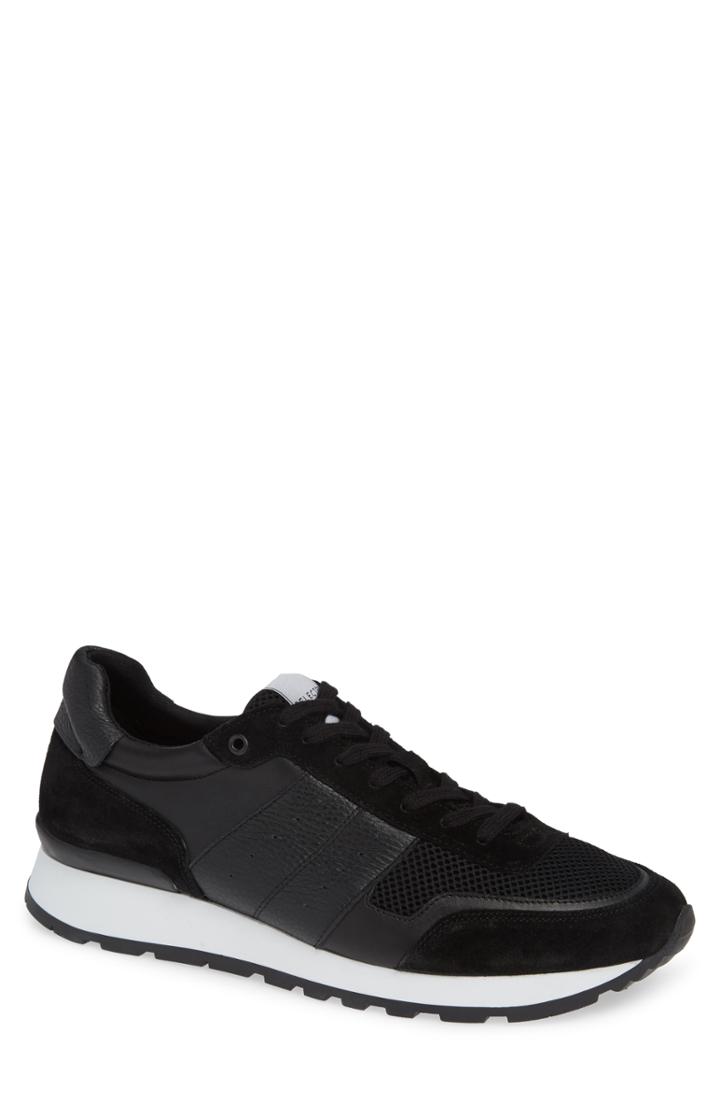 Men's Selected Homme Frank Mix Runner Sneaker Us / 44eu - Black
