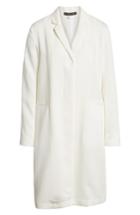 Women's Eileen Fisher Long Tencel Jacket - White