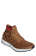 Men's Adidas Ultraboost All Terrain Water Resistant Running Shoe .5 M - Brown