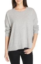 Women's Eileen Fisher Boxy Cashmere Sweater, Size - Grey