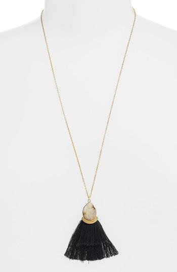 Women's Collections By Joya Dhana Fan Fringe Necklace