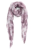 Women's Accessory Collective Distressed Oblong Scarf, Size - Purple