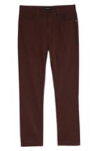 Men's Bugatchi Slim Fit Straight Leg Pants X 30 - Red