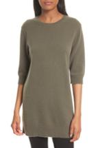 Women's Vince Elbow Sleeve Cashmere Tunic - Green