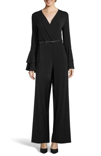 Women's Eci Bell Sleeve Jumpsuit - Black
