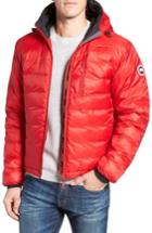 Men's Canada Goose 'lodge' Slim Fit Packable Hoodie, Size - Red