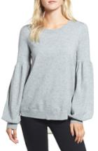Women's Chelsea28 Woven Back Sweater, Size - Grey