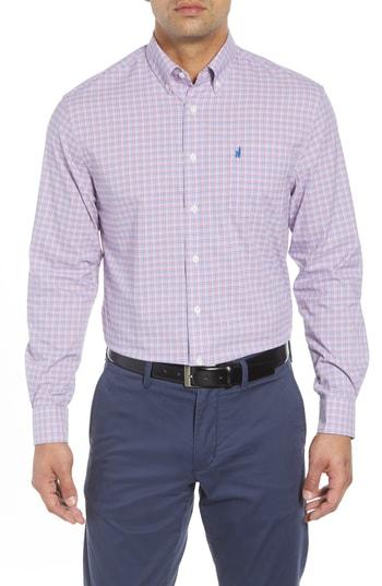 Men's Johnnie-o Kinston Classic Fit Sport Shirt - Red