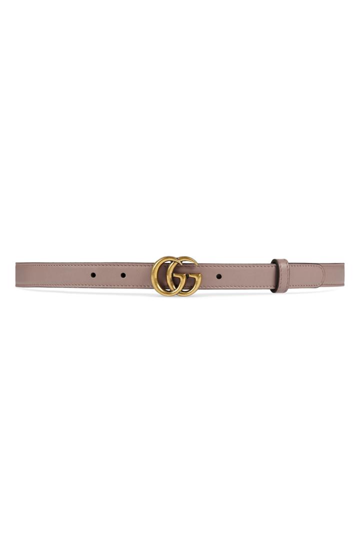 Women's Frye Screw Rivet Leather Belt - Anthracite