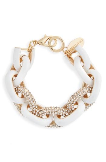 Women's Natasha Couture Crystal Link Bracelet