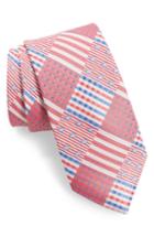 Men's Southern Tide Skipjack Patch Silk Tie, Size - Red