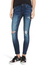 Women's Vigoss Distressed Skinny Jeans - Blue