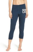 Women's Spiritual Gangster Shine Light Crop Pants