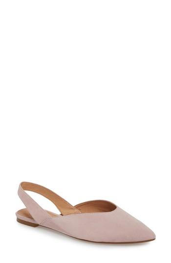 Women's Madewell Katrina Slingback Flat M - Purple