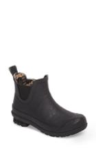 Women's Pendleton Embossed Chelsea Rain Boot M - Black